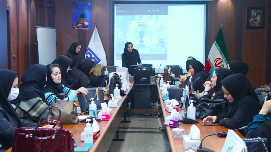 برگزاری جلسه آموزشی با عنوان شیوه نامه بهبود کیفیت مبتنی بر شواهد(EPIQ) در شبکه بهداشت اسلامشهر 